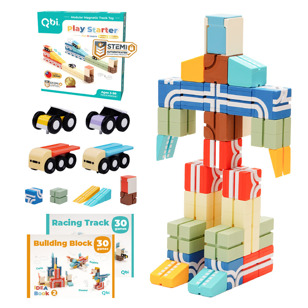 Qbi Play Starter — juguete magnético educativo premium para niños desde 3 años